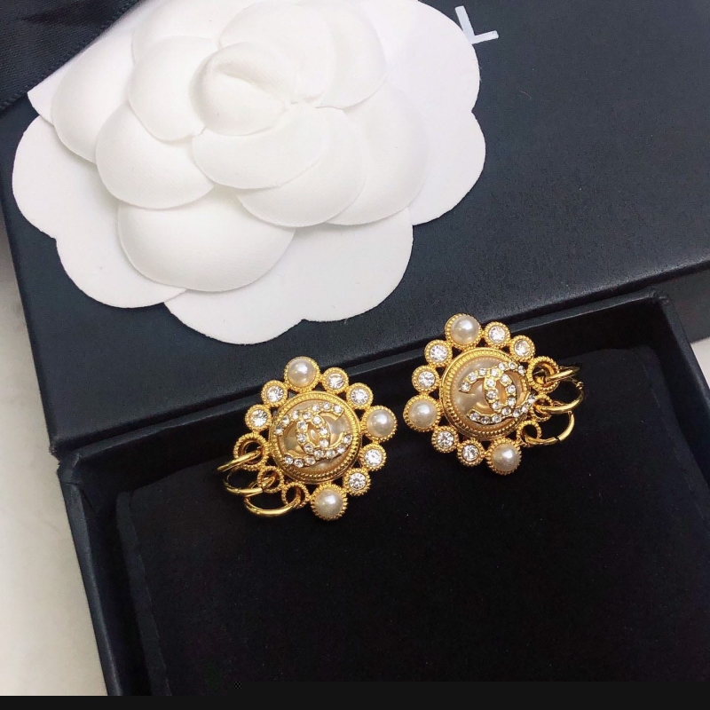Ch*el earrings